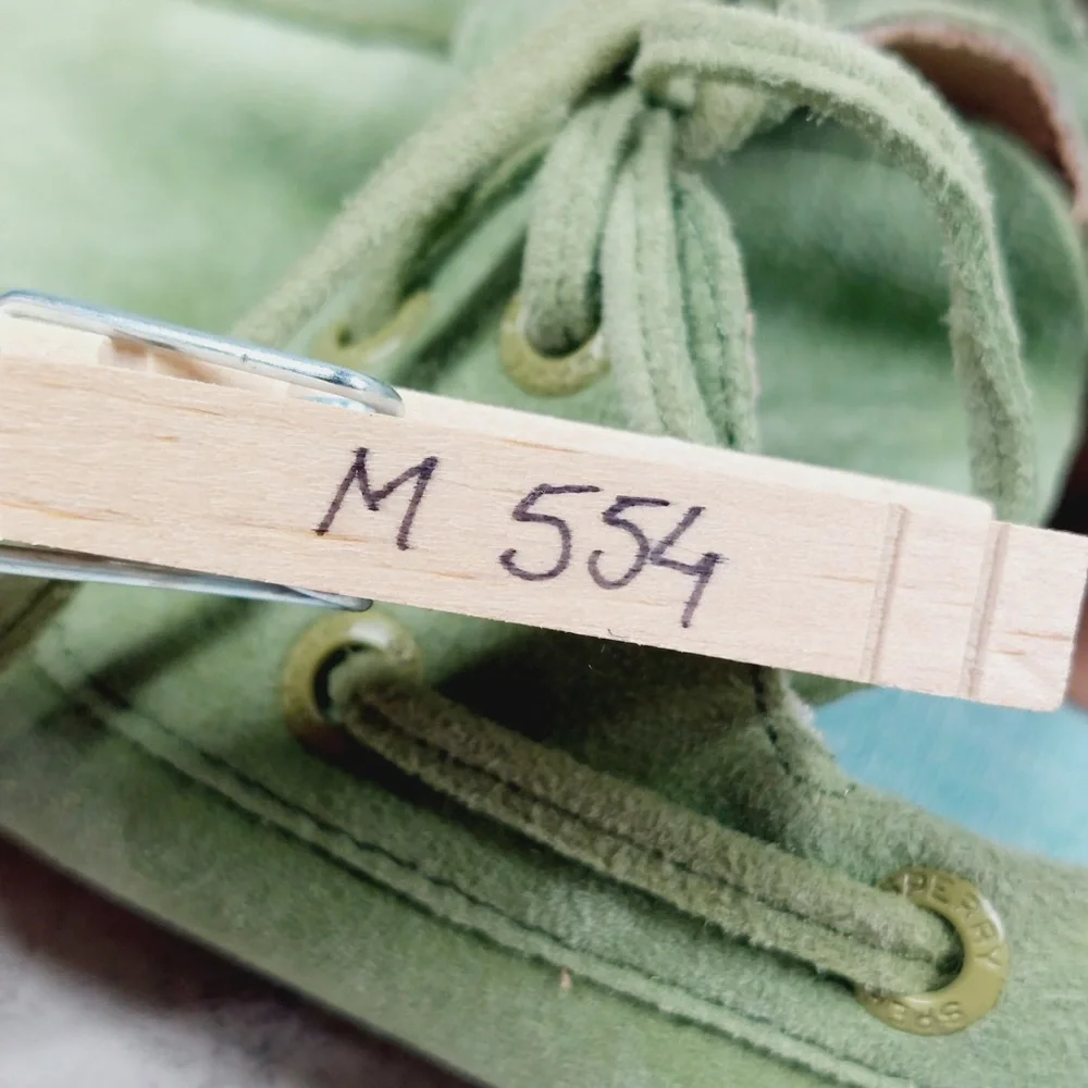 NEW Sperry Slimboat LTT Sneakers Women 5.5 Green Suede Preppy Coastal M554 - Picture 11 of 11